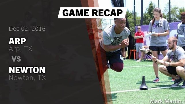 Watch this highlight video of the Arp (TX) football team in its game Recap: Arp  vs. Newton  2016 on Dec 2, 2016
