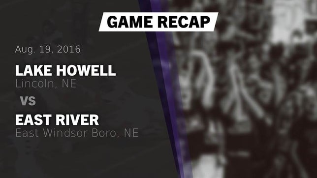 Watch this highlight video of the Lake Howell (Winter Park, FL) football team in its game Recap: Lake Howell  vs. East River  2016 on Aug 19, 2016