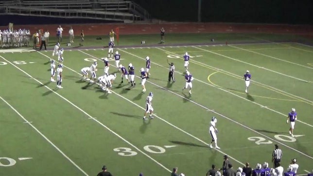 Watch this highlight video of Jack Desantis of the St. Francis de Sales (Columbus, OH) football team in its game Covington Catholic High School on Sep 23, 2016