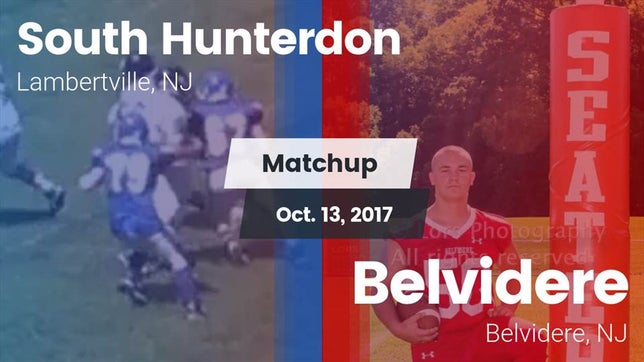 Watch this highlight video of the South Hunterdon (Lambertville, NJ) football team in its game Matchup: South Hunterdon vs. Belvidere  2017 on Oct 13, 2017