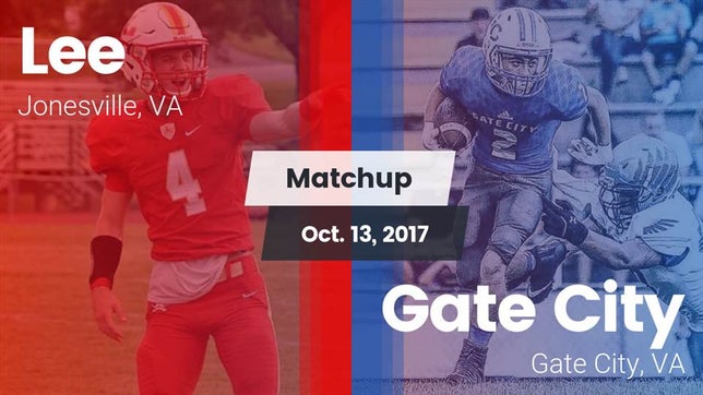 Watch this highlight video of the Lee (Jonesville, VA) football team in its game Matchup: Lee vs. Gate City  2017 on Oct 13, 2017
