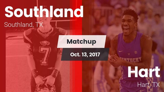 Watch this highlight video of the Southland (TX) football team in its game Matchup: Southland vs. Hart  2017 on Oct 13, 2017