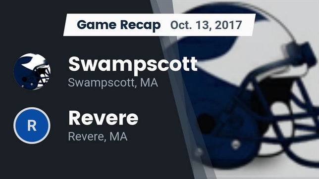 Watch this highlight video of the Swampscott (MA) football team in its game Recap: Swampscott  vs. Revere  2017 on Oct 13, 2017