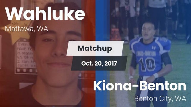 Watch this highlight video of the Wahluke (Mattawa, WA) football team in its game Matchup: Wahluke  vs. Kiona-Benton  2017 on Oct 20, 2017