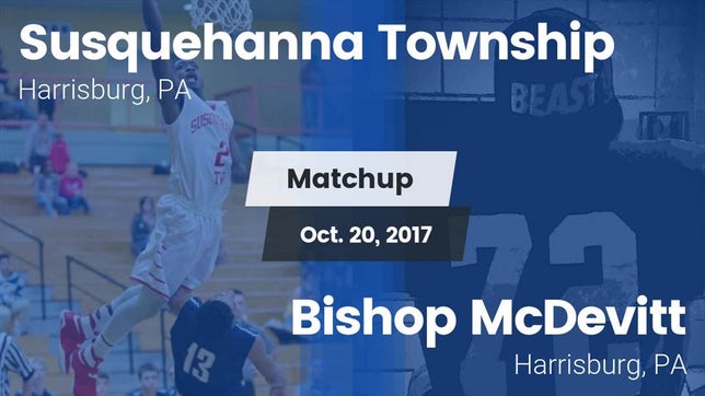 Watch this highlight video of the Susquehanna Township (Harrisburg, PA) football team in its game Matchup: Susquehanna vs. Bishop McDevitt  2017 on Oct 20, 2017