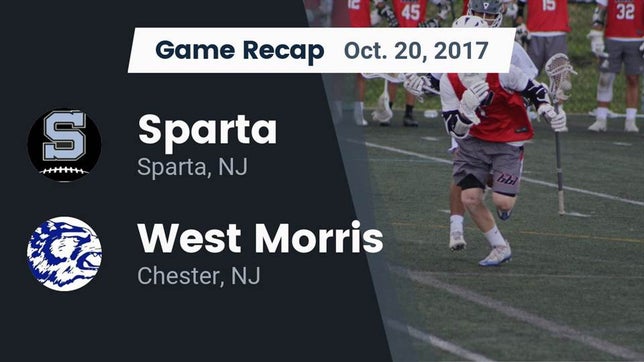 Watch this highlight video of the Sparta (NJ) football team in its game Recap: Sparta  vs. West Morris  2017 on Oct 20, 2017