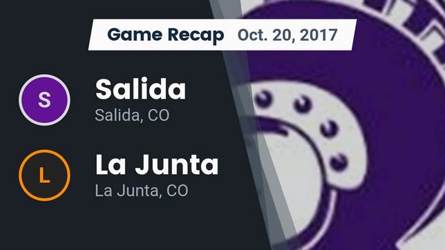 Watch this highlight video of the Salida (CO) football team in its game Recap: Salida  vs. La Junta  2017 on Oct 20, 2017