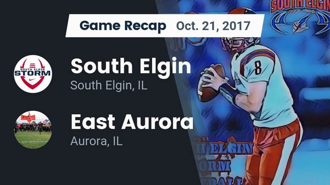 Watch this highlight video of the South Elgin (IL) football team in its game Recap: South Elgin  vs. East Aurora  2017 on Oct 21, 2017