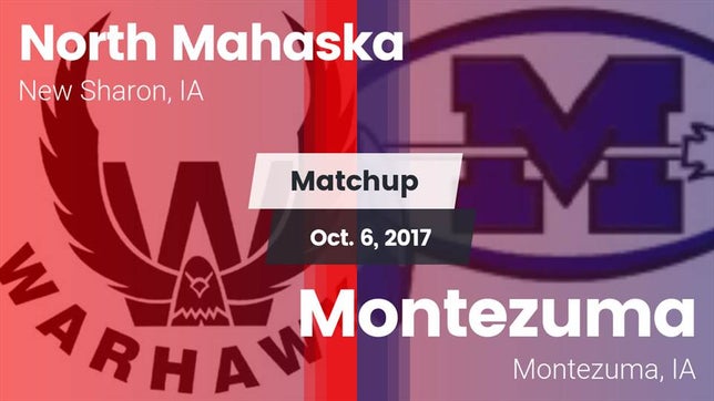 Watch this highlight video of the North Mahaska (New Sharon, IA) football team in its game Matchup: North Mahaska vs. Montezuma  2017 on Oct 6, 2017