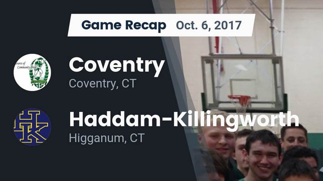 Watch this highlight video of the Coventry/Windham RVT/Bolton/Lyman Memorial (Coventry, CT) football team in its game Recap: Coventry  vs. Haddam-Killingworth  2017 on Oct 6, 2017