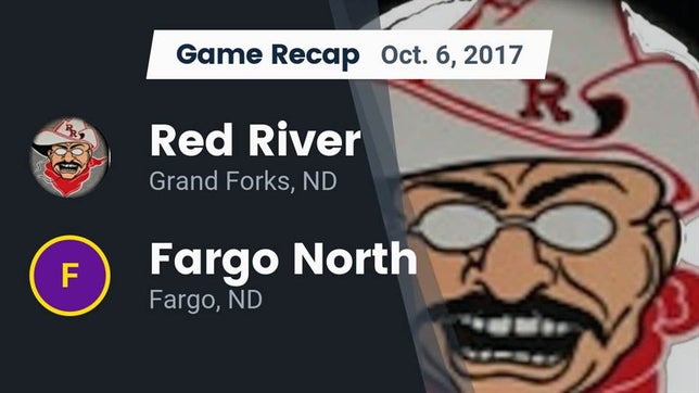 Watch this highlight video of the Red River (Grand Forks, ND) football team in its game Recap: Red River   vs. Fargo North  2017 on Oct 6, 2017