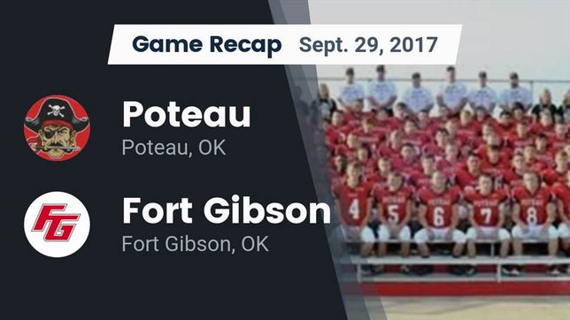 Watch this highlight video of the Poteau (OK) football team in its game Recap: Poteau  vs. Fort Gibson  2017 on Sep 22, 2017