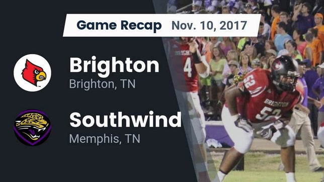 Watch this highlight video of the Brighton (TN) football team in its game Recap: Brighton  vs. Southwind  2017 on Nov 10, 2017