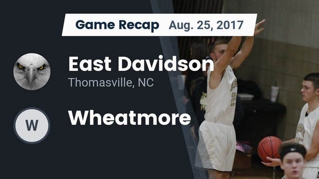 Watch this highlight video of the East Davidson (Thomasville, NC) football team in its game Recap: East Davidson  vs. Wheatmore  2017 on Aug 25, 2017