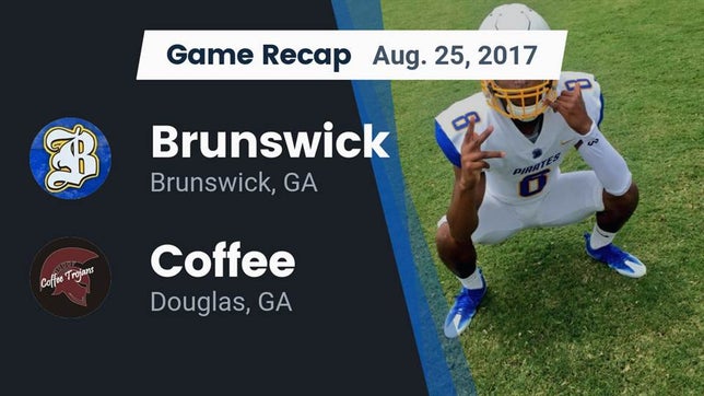 Watch this highlight video of the Brunswick (GA) football team in its game Recap: Brunswick  vs. Coffee  2017 on Aug 26, 2017