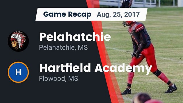 Watch this highlight video of the Pelahatchie (MS) football team in its game Recap: Pelahatchie  vs. Hartfield Academy  2017 on Aug 25, 2017