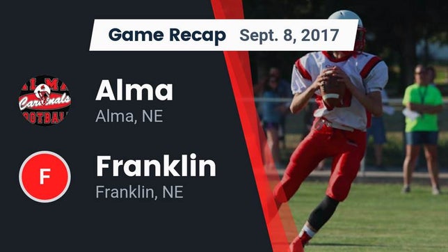 Watch this highlight video of the Alma (NE) football team in its game Recap: Alma  vs. Franklin  2017 on Sep 8, 2017