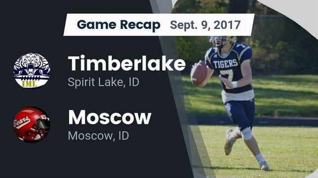 Watch this highlight video of the Timberlake (Spirit Lake, ID) football team in its game Recap: Timberlake  vs. Moscow  2017 on Sep 10, 2017