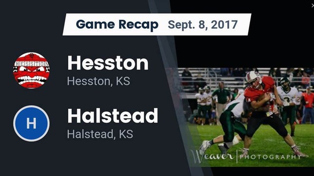 Watch this highlight video of the Hesston (KS) football team in its game Recap: Hesston  vs. Halstead  2017 on Sep 8, 2017