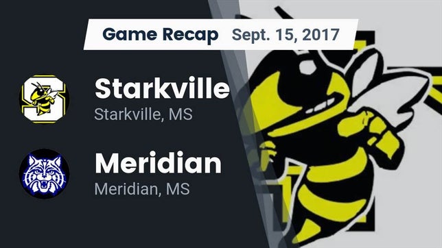 Watch this highlight video of the Starkville (MS) football team in its game Recap: Starkville  vs. Meridian  2017 on Sep 15, 2017