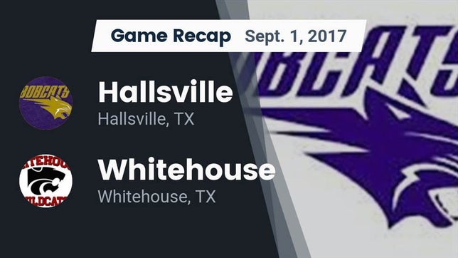 Watch this highlight video of the Hallsville (TX) football team in its game Recap: Hallsville  vs. Whitehouse  2017 on Sep 1, 2017