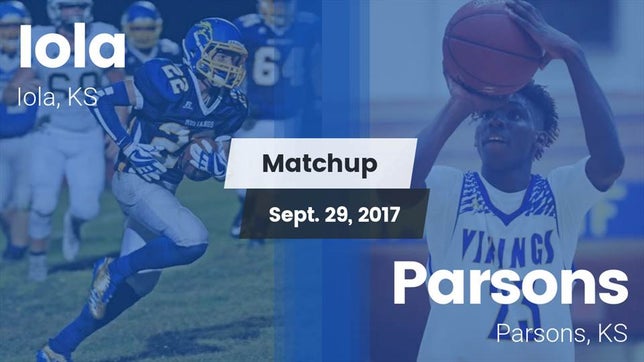Watch this highlight video of the Iola (KS) football team in its game Matchup: Iola vs. Parsons  2017 on Sep 29, 2017