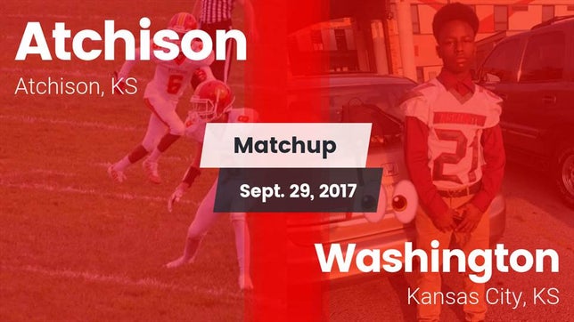 Watch this highlight video of the Atchison (KS) football team in its game Matchup: Atchison  vs. Washington  2017 on Sep 29, 2017