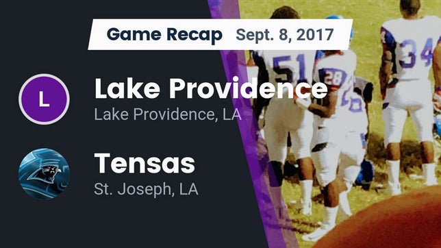 Watch this highlight video of the General Trass (Lake Providence, LA) football team in its game Recap: Lake Providence  vs. Tensas  2017 on Sep 8, 2017