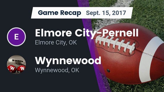 Watch this highlight video of the Elmore City-Pernell (Elmore City, OK) football team in its game Recap: Elmore City-Pernell  vs. Wynnewood  2017 on Sep 15, 2017