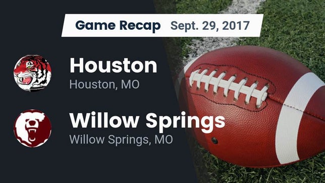 Watch this highlight video of the Houston (MO) football team in its game Recap: Houston  vs. Willow Springs  2017 on Sep 29, 2017