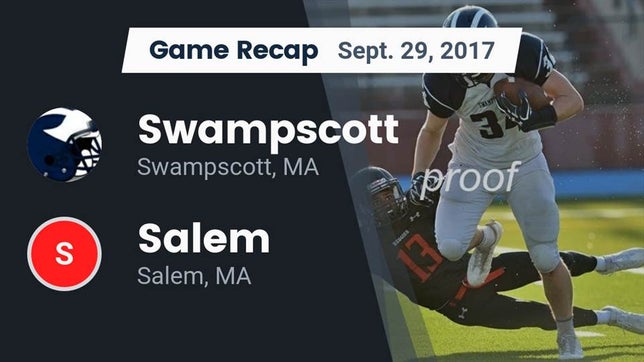 Watch this highlight video of the Swampscott (MA) football team in its game Recap: Swampscott  vs. Salem  2017 on Sep 28, 2017
