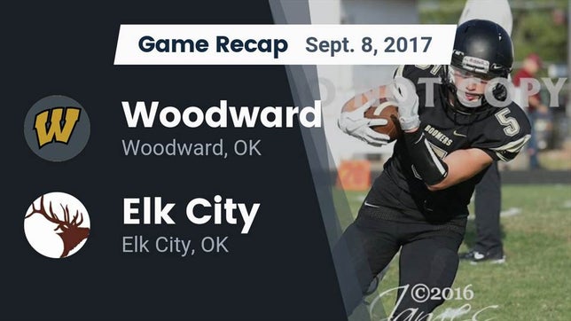 Watch this highlight video of the Woodward (OK) football team in its game Recap: Woodward  vs. Elk City  2017 on Sep 8, 2017