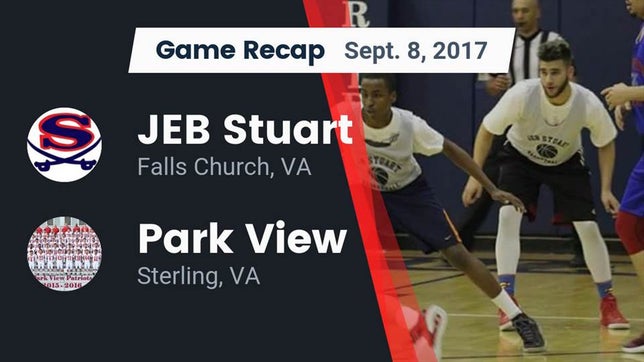 Watch this highlight video of the Justice (Falls Church, VA) football team in its game Recap: JEB Stuart  vs. Park View  2017 on Sep 8, 2017