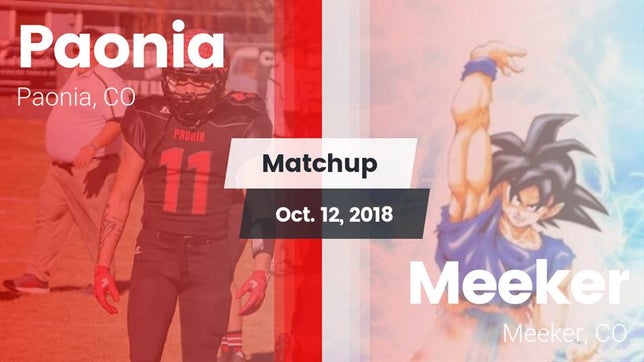 Watch this highlight video of the Paonia (CO) football team in its game Matchup: Paonia vs. Meeker  2018 on Oct 12, 2018