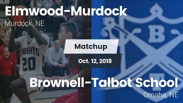 Watch this highlight video of the Elmwood-Murdock (Murdock, NE) football team in its game Matchup: Elmwood-Murdock vs. Brownell-Talbot School 2018 on Oct 12, 2018