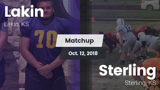 Watch this highlight video of the Lakin (KS) football team in its game Matchup: Lakin  vs. Sterling  2018 on Oct 12, 2018
