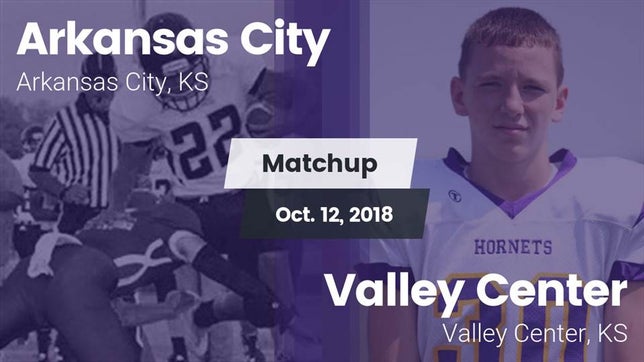 Watch this highlight video of the Arkansas City (KS) football team in its game Matchup: Arkansas City High S vs. Valley Center  2018 on Oct 12, 2018