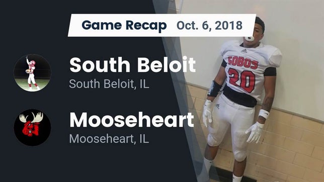 Watch this highlight video of the South Beloit (IL) football team in its game Recap: South Beloit  vs. Mooseheart  2018 on Oct 6, 2018