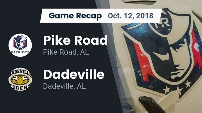 Watch this highlight video of the Pike Road (AL) football team in its game Recap: Pike Road  vs. Dadeville  2018 on Oct 12, 2018