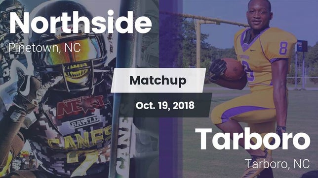 Watch this highlight video of the Northside - Pinetown (Pinetown, NC) football team in its game Matchup: Northside vs. Tarboro  2018 on Oct 19, 2018