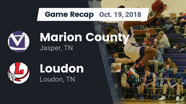 Watch this highlight video of the Marion County (Jasper, TN) football team in its game Recap: Marion County  vs. Loudon  2018 on Oct 19, 2018