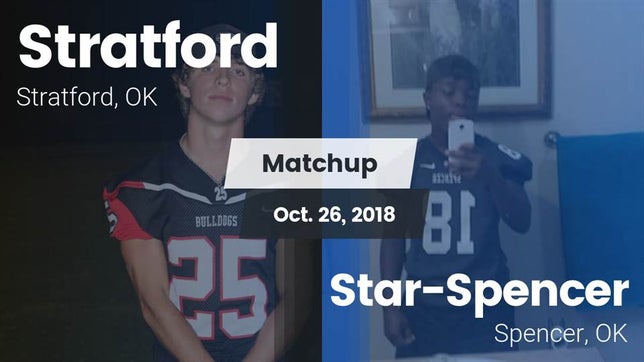 Watch this highlight video of the Stratford (OK) football team in its game Matchup: Stratford vs. Star-Spencer  2018 on Oct 26, 2018