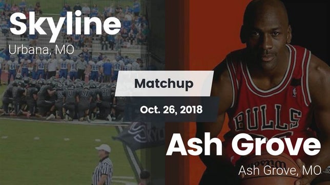 Watch this highlight video of the Skyline (Urbana, MO) football team in its game Matchup: Skyline  vs. Ash Grove  2018 on Oct 26, 2018
