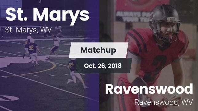 Watch this highlight video of the St. Marys (WV) football team in its game Matchup: St. Marys vs. Ravenswood  2018 on Oct 26, 2018