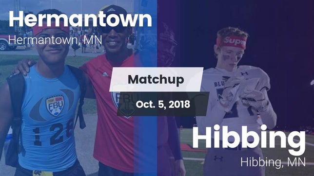 Watch this highlight video of the Hermantown (MN) football team in its game Matchup: Hermantown vs. Hibbing  2018 on Oct 5, 2018