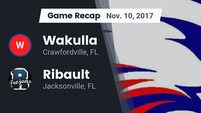 Watch this highlight video of the Wakulla (Crawfordville, FL) football team in its game Recap: Wakulla  vs. Ribault  2017 on Nov 10, 2017