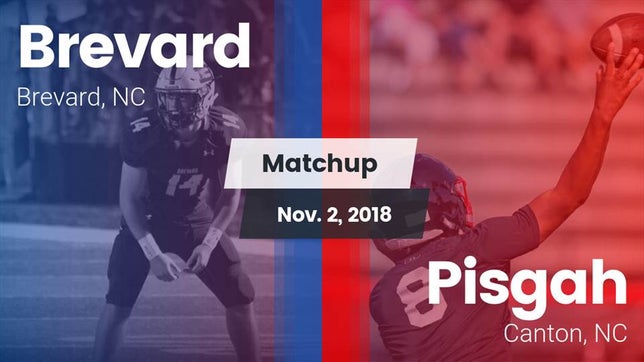 Watch this highlight video of the Brevard (NC) football team in its game Matchup: Brevard  vs. Pisgah  2018 on Nov 2, 2018