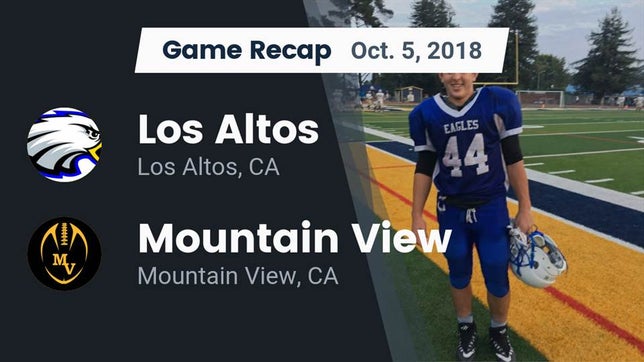 Watch this highlight video of the Los Altos (CA) football team in its game Recap: Los Altos  vs. Mountain View  2018 on Oct 5, 2018