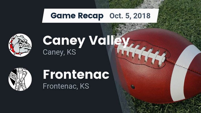 Watch this highlight video of the Caney Valley (Caney, KS) football team in its game Recap: Caney Valley  vs. Frontenac  2018 on Oct 5, 2018