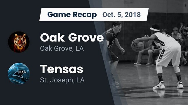 Watch this highlight video of the Oak Grove (LA) football team in its game Recap: Oak Grove  vs. Tensas  2018 on Oct 5, 2018